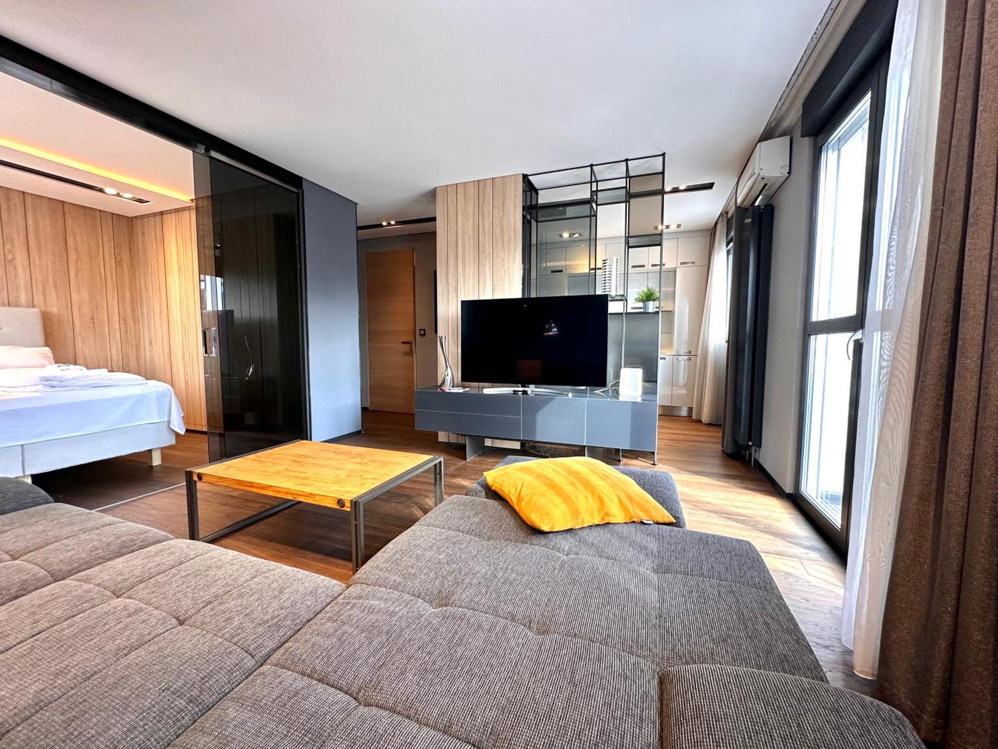 Riverside Luxury Panorama Home - Smarttv, Fastwifi Budapest Exterior foto